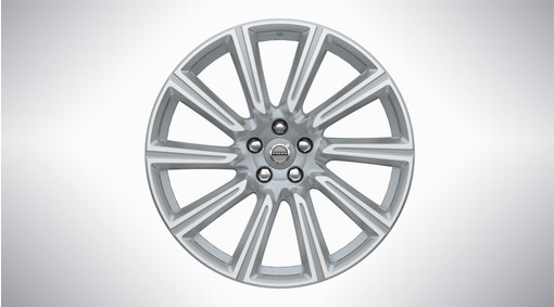 20" 10 radios Silver Diamond Cut - 173