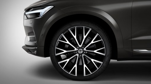 Ruedas completas, 22" 10 radios Open Spoke Black Diamond Cut - C009